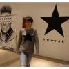 Bowie as a Blackstar in Brussels